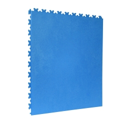 TekTile Leather Blue Finish with Excel Hidden Interlock (LEAT.BL5 - 5 MM THICK)