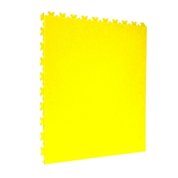 TekTile Leather Yellow Finish with Excel Hidden Interlock (LEAT.YE5 - 5 MM THICK)