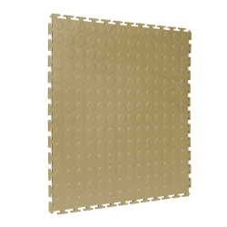 TekTile Studded Beige Finish with T-Join Interlock - 5mm (STUD.BE5 - 5 MM THICK)