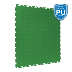 TekTile Studded Green Finish with T-Join Interlock - PU Coated (STUD.GR5P - 5 MM THICK)
