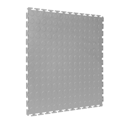 TekTile Studded Light Grey Finish with T-Join Interlock - 5mm (STUD.LG5 - 5 MM THICK)