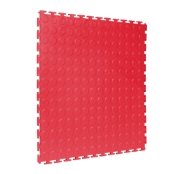 TekTile Studded Red Finish with T-Join Interlock - 5mm (STUD.RD5 - 5 MM THICK)