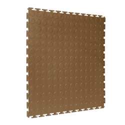 TekTile Studded Tan Finish with T-Join Interlock - 5mm (STUD.TN5 - 5 MM THICK)