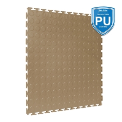TekTile Studded Tan Finish with T-Join Interlock - PU Coated (STUD.TN7P - 7 MM THICK)