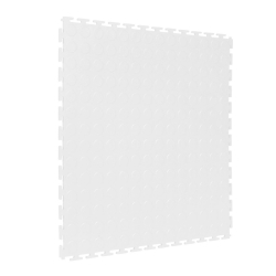TekTile Studded White Finish with T-Join Interlock - 5mm (STUD.WH5 - 5 MM THICK)
