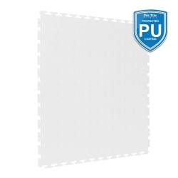TekTile Studded White Finish with T-Join Interlock - PU Coated (STUD.WH7P - 7 MM THICK)
