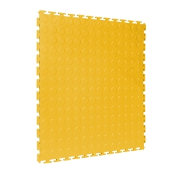 TekTile Studded Yellow Finish with T-Join Interlock - 5mm (STUD.YE5 - 5 MM THICK)