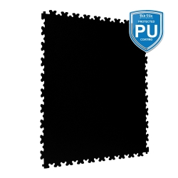 TekTile Textured Black with Dovetail Interlock - PU Coated (TEXT.BK5P - 5 MM THICK)