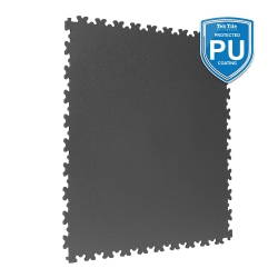 TekTile Textured Dark Grey with Dovetail Interlock - PU Coated (TEXT.DG5P - 5 MM THICK)