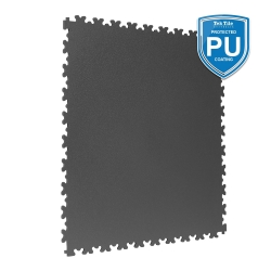 TekTile Textured Dark Grey with Dovetail Interlock - PU Coated (TEXT.DG7P - 7 MM THICK)