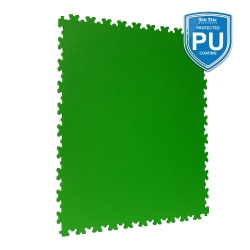 TekTile Textured Green with Dovetail Interlock - PU Coated
