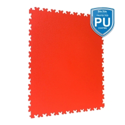 TekTile Textured Red with Dovetail Interlock - PU Coated (TEXT.RD4P - 4 MM THICK)